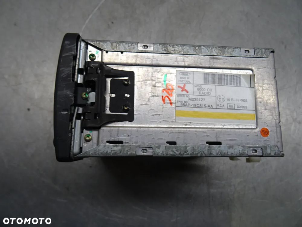 FORD CONNECT 02-05 RADIO 98AP-18C815-AA - 5