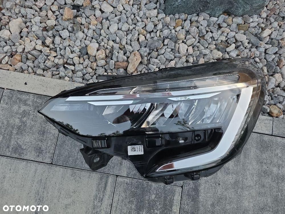RENAULT CLIO 5 V Lampa lewa Kompletna Full Led 260609987R Krótki Led Czarna - 8