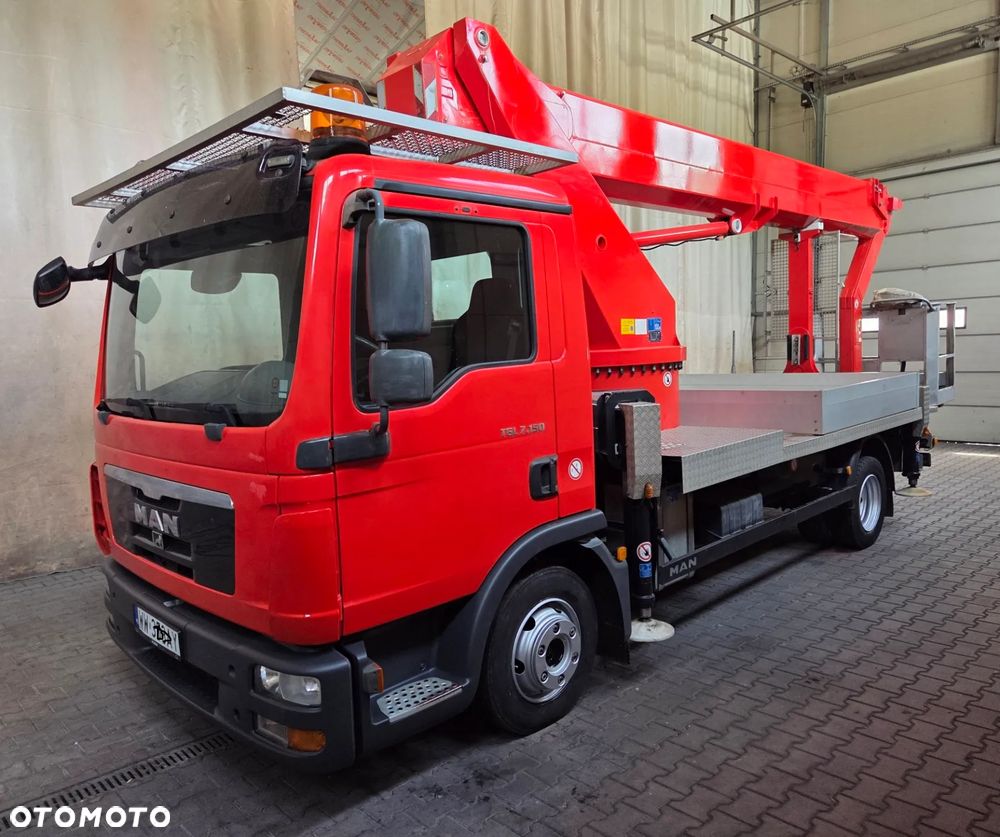 MAN TGL 7.150 Wumag Palfinger WT 300 Podnośnik koszowy ZWYŻKA 30 m Ruthmann - 1