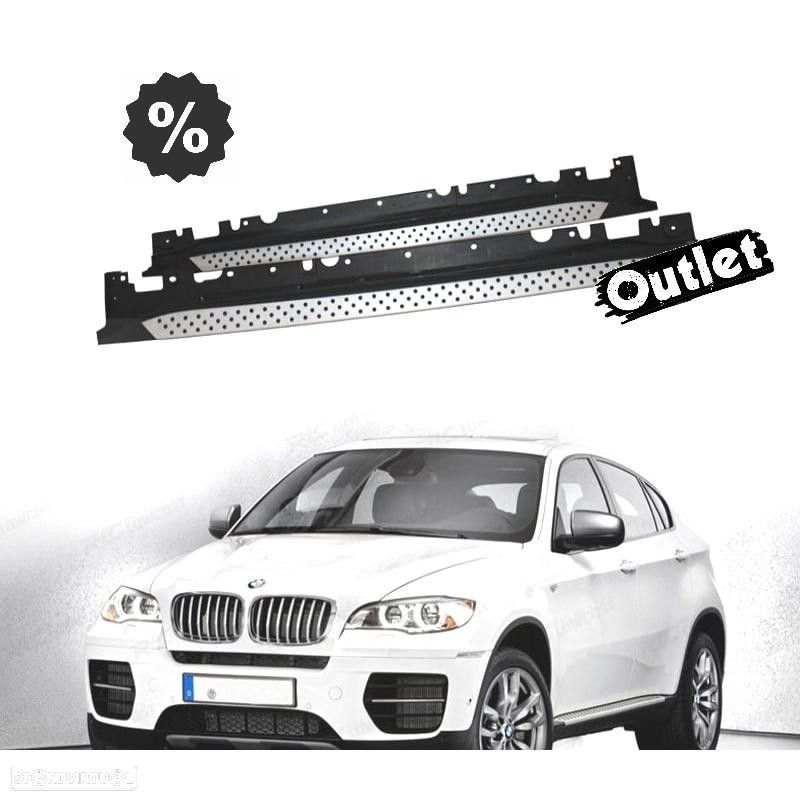 R145931C1 ESTRIBOS LATERAIS BMW X6 E71 08-14 LOOK M - 1