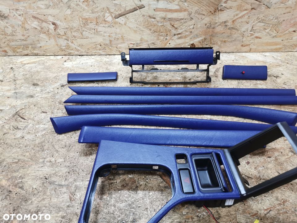 BMW E39 SEDAN/TOURING DEKORY INDIVIDUAL FIOLETOWA SKÓRA  KOMPLET RARYTAS ORGINAŁ NR. 8 185 8100 OEM - 10