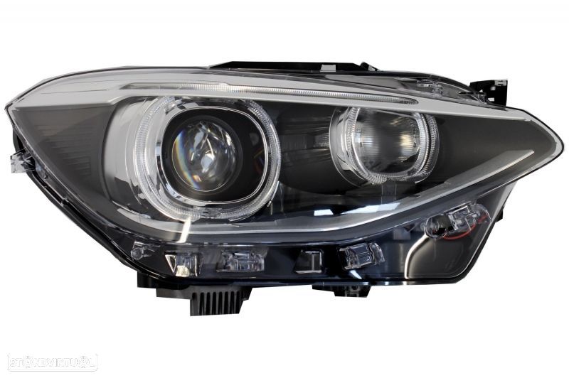 Faróis Bmw Série 1 F20 F21 (2011 a 2015) Look Xenon - 2