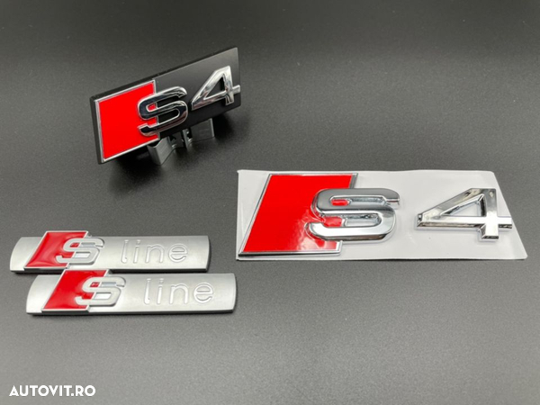 Set embleme Premium Audi S4