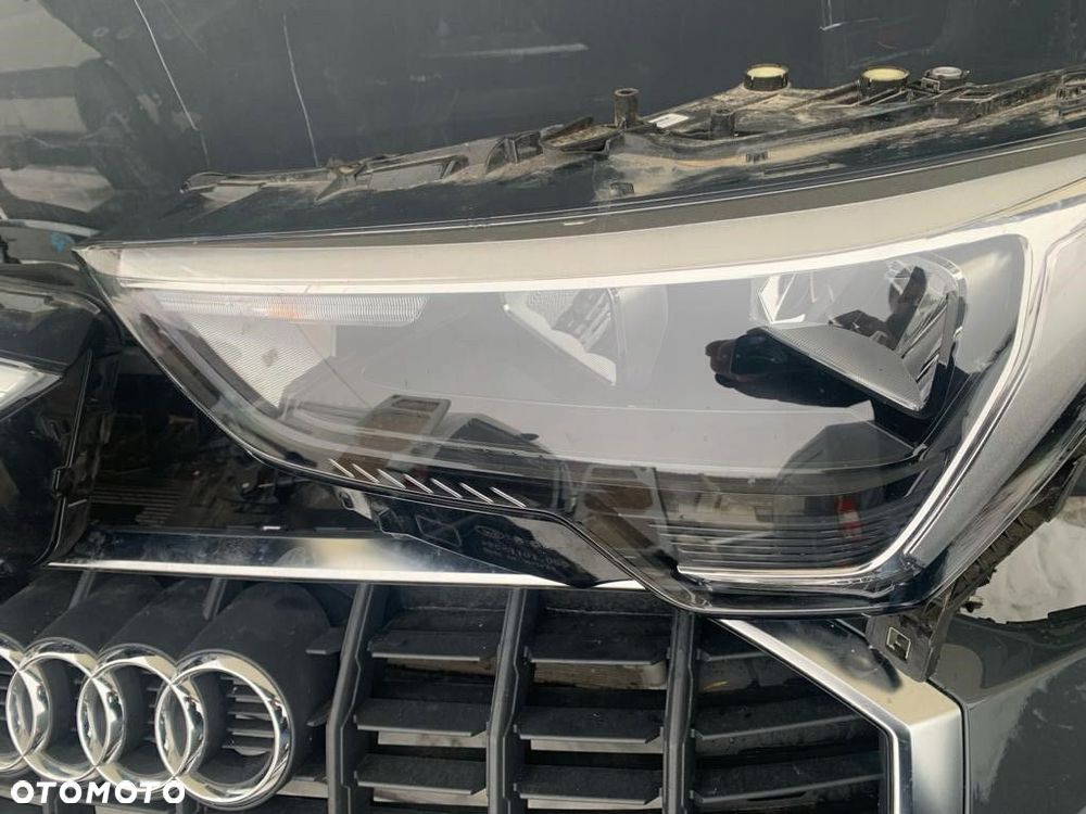 zderzak maska lampa chłodnice kompletny przód audi q3 83a led nowy model - 6