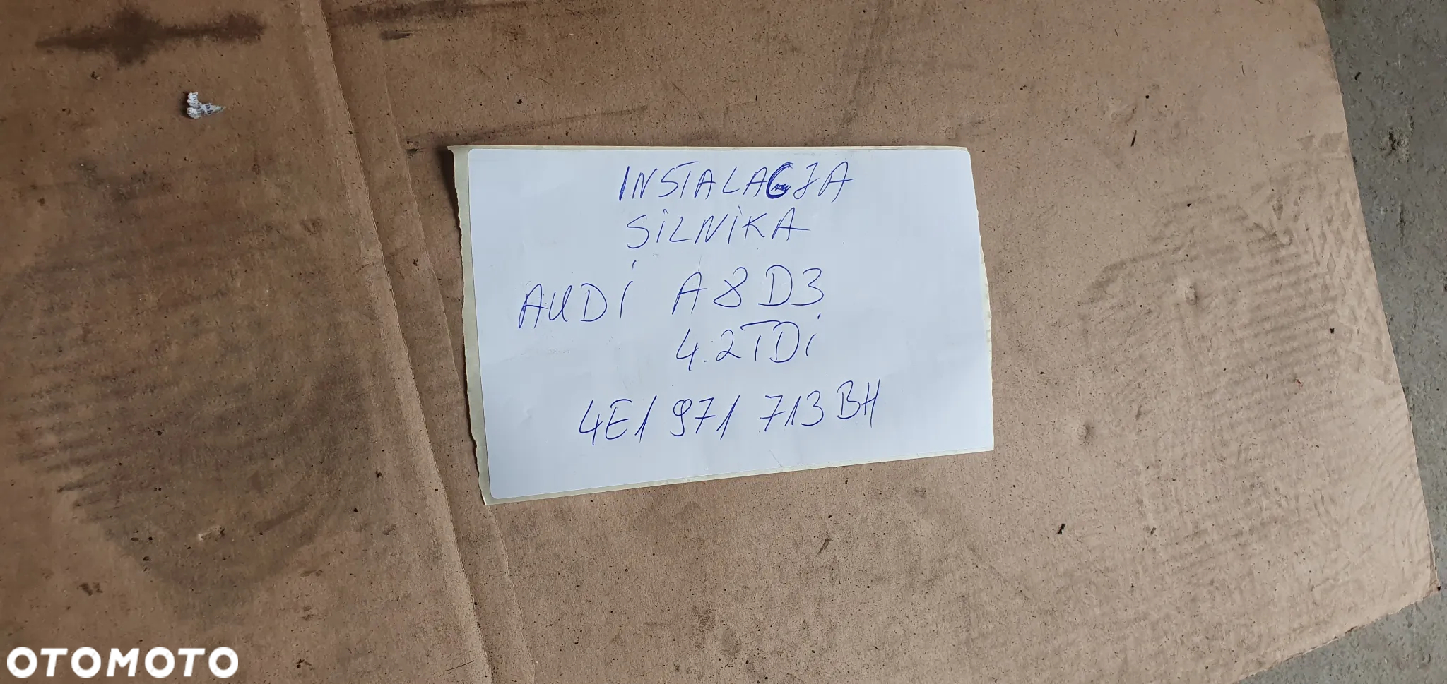 Wiązka instalacja silnika Audi A8 D3 4.2 TDI 4E1971713BH - 11