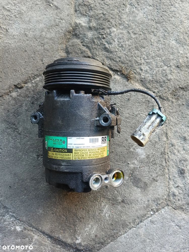 SPRĘŻARKA KOMPRESOR KLIMATYZACJI CORSA C 1.0 12V 24427685 - 1