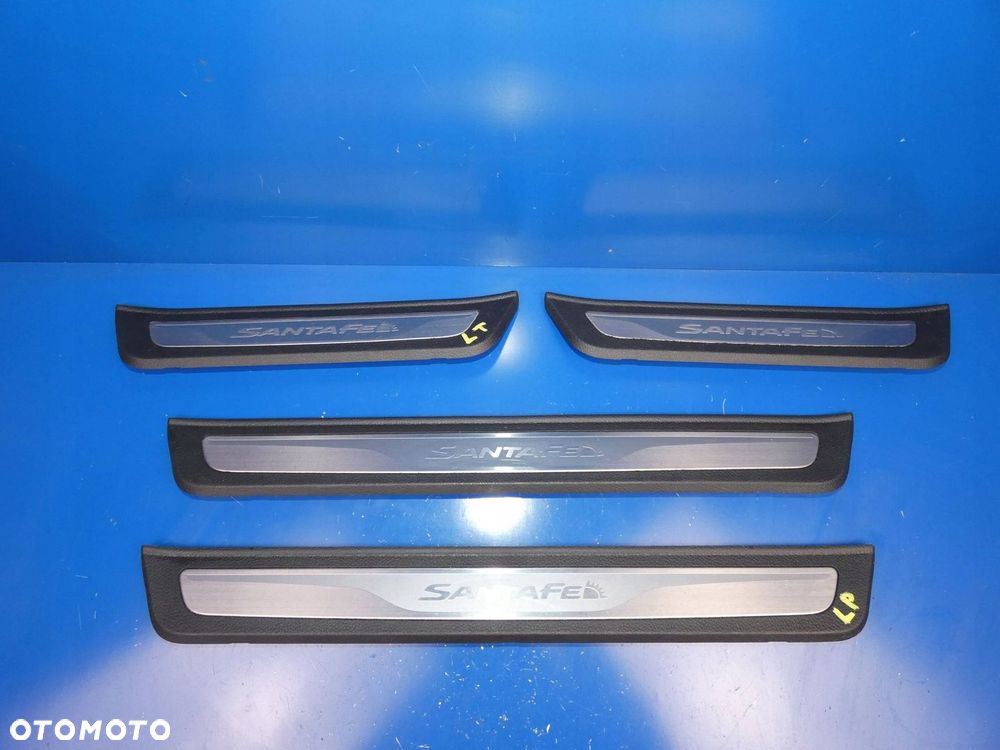 HYUNDAI SANTA FE III 2012- LISTWA LISTWY NAKŁADKI PROGOWE KOMPLET - 2