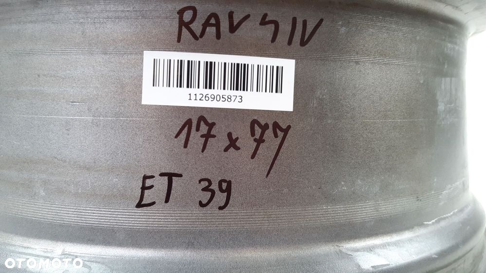 TOYOTA RAV4 IV FELGA ALUMINIOWA 17X7.0 - 13