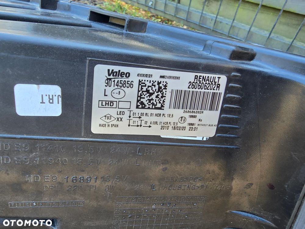 Renault megane IV lampa full led lewa - 4