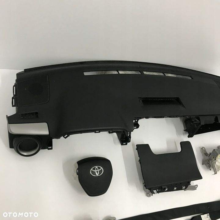 RAV 4 DESKA KONSOLA PODUSZKI PASY AIRBAG - 2