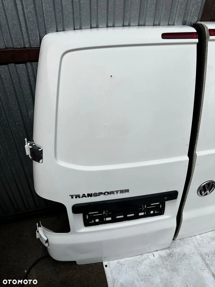 Drzwi Tył Tylne Skrzydełka Lewe Prawe VW T5 Lift Transporter 2010r LB9A Europa Stan bdb - 11