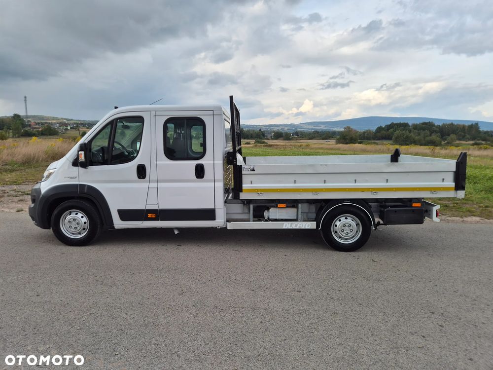 Fiat DUCATO MAXI 2.3 POWER 180KM KIPER DUBEL BRYGADÓWKA 7 0SÓB SALON PL 2017R - 6