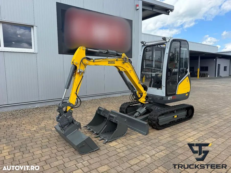 Wacker Neuson ET24 | Lama Nivelatoare | JoyStick | Cuplare Rapida