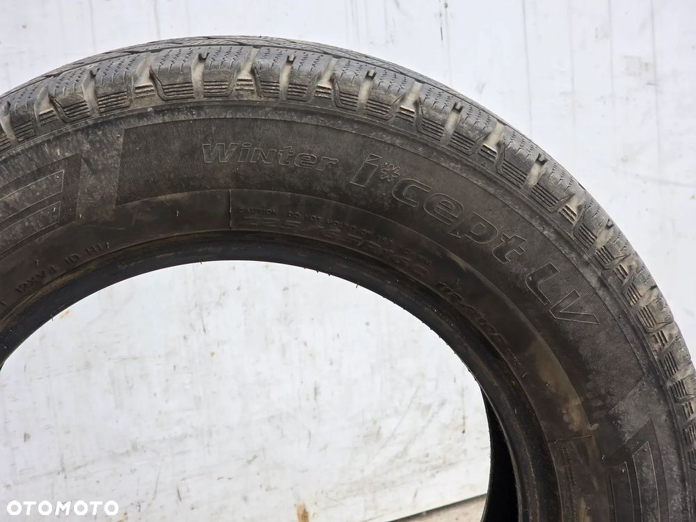 2 X OPONA OPONY HANKOOK WINTER I*CEPT LV 225/65R16C 5mm ZIMOWE - 3