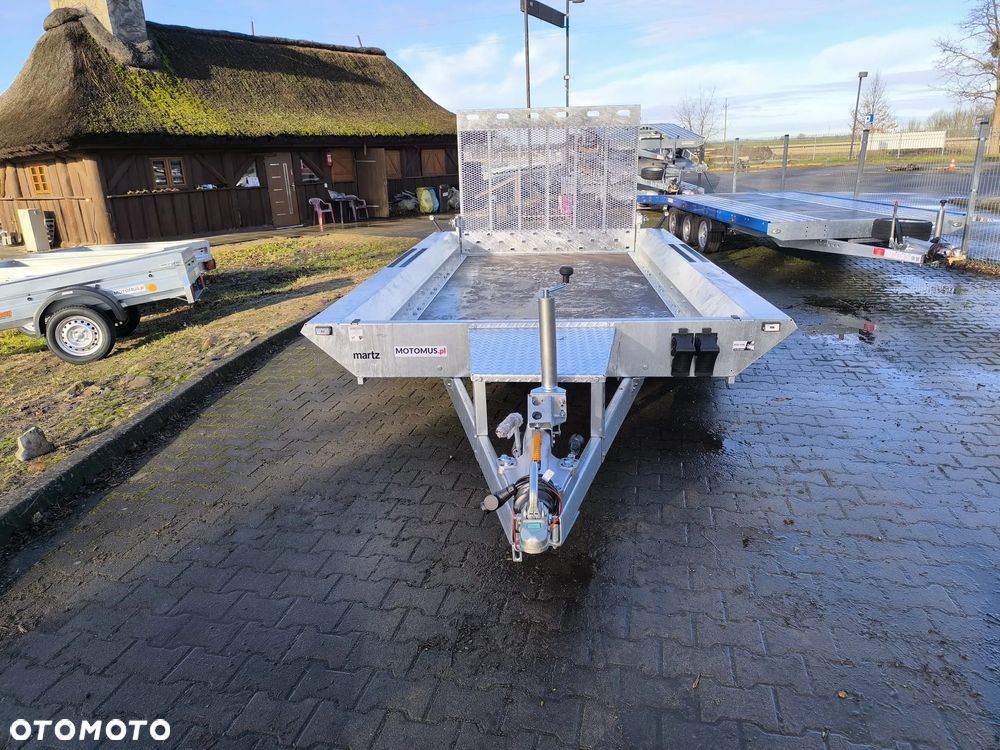 Martz Przyczepa  Bau 400x180 3500kg 3 osie pod koparke koparka walec - 6