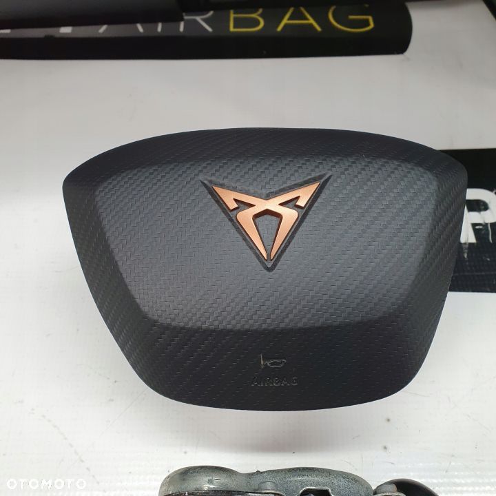 ATECA CUPRA DESKA ROZDZIELCZA KONSOLA KOKPIT PULPIT PODUSZKI AIRBAG AIR BAG PASY KIT SET - 6