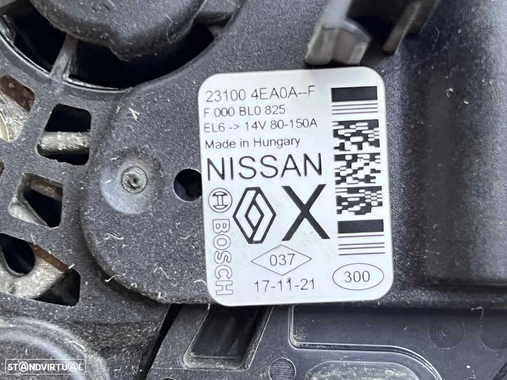 Alternador RENAULT MEGANE IV 1.5 dCi Ref. 231004EA0AF - NO. 50301 - 2
