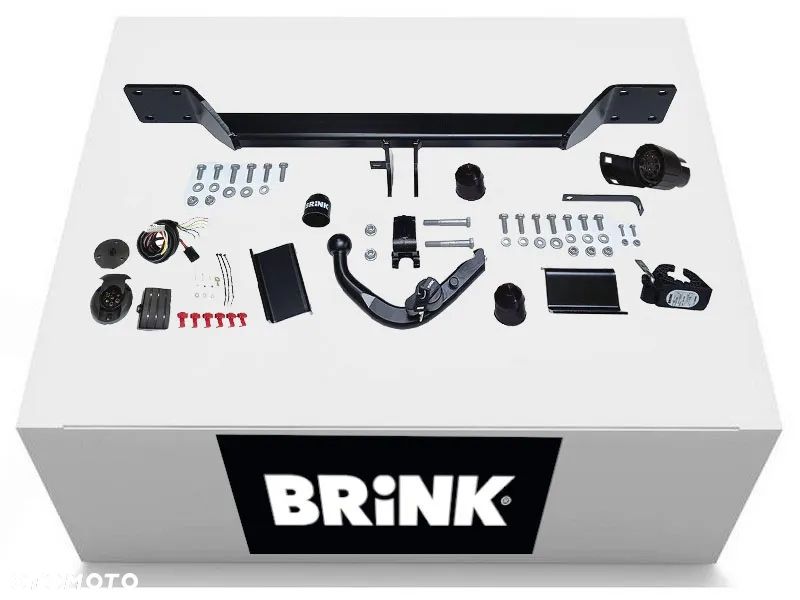 WYPINANY VERTICAL HAK HOLOWNICZY+MODUŁ+CZUJNIKI BMW SERIA 5 E60 SEDAN + E61 KOMBI TOURING 2004-2010 - 11