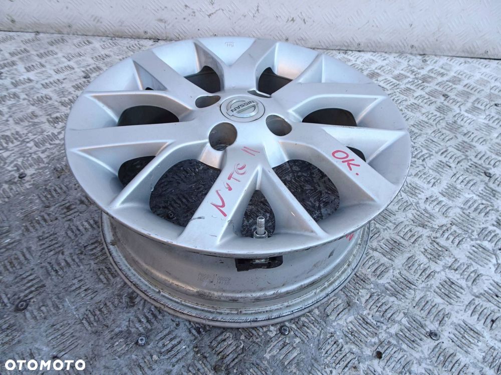 alufelga nissan note e12 15" 4x100 et 40 - 1