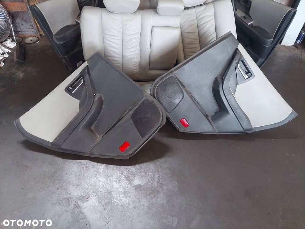 FOTELE KOMPLET LEWY PRAWY KANAPA TYŁ + BOCZKI NISSAN MURANO Z50 - 4