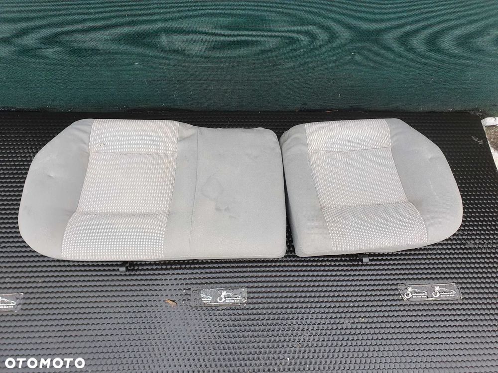 Fotele Fotel Kanapa Welur Jasne Siwe Podlokietnik VW Golf IV 4 3 drzwi komplet - 37