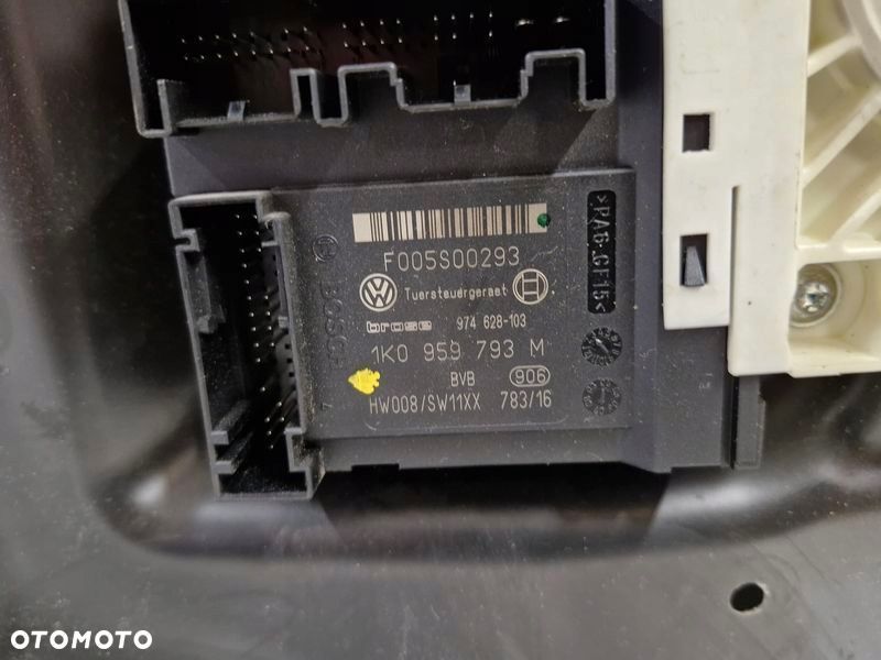 volkswagen passat b6 mechanizm szyby lewy przód przedni podnośnik europa - 2