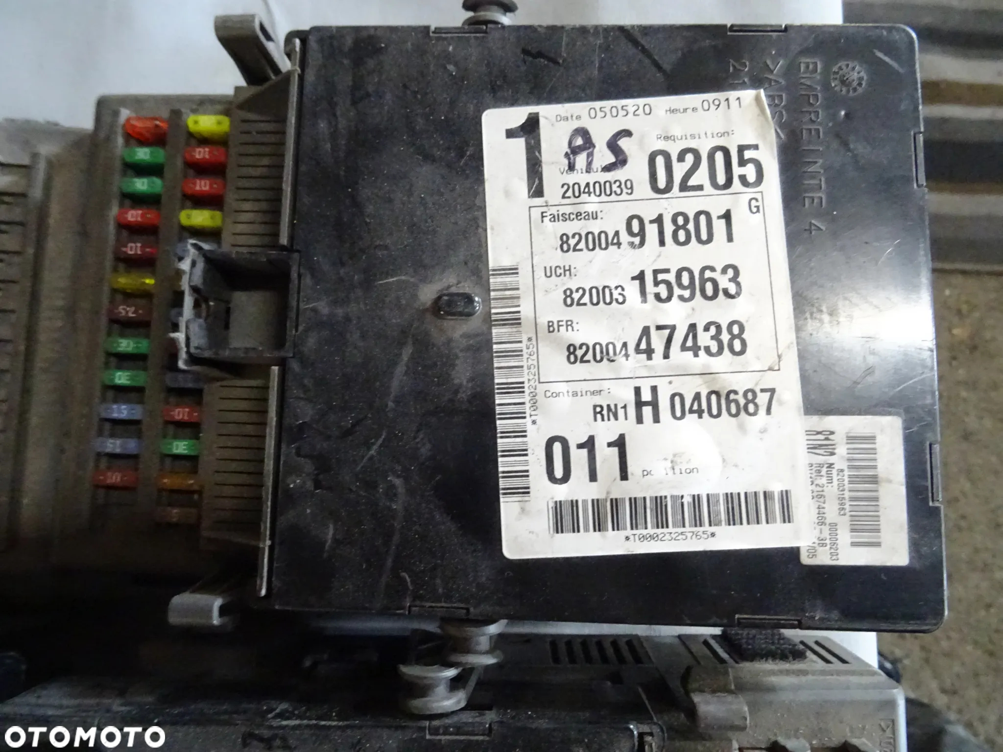 RENAULT ESPACE IV MODUL BSI UCH SKRZYNKA BEZPIECZNIKOW - 5