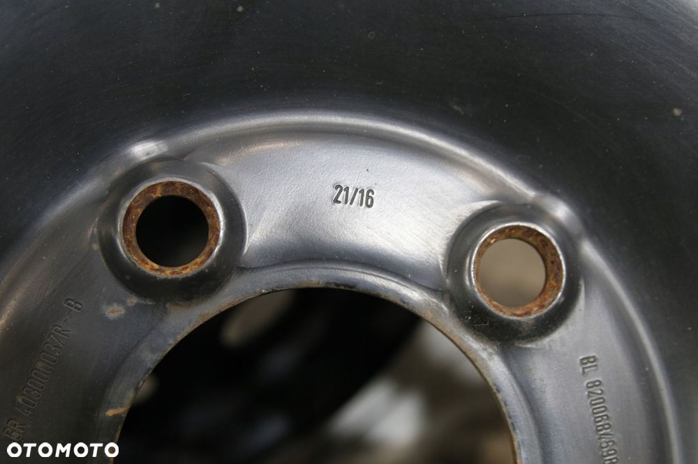 felgi stalowe 4szt oryginał 403000037r 8200684598 renault master iii 3 10- - 6