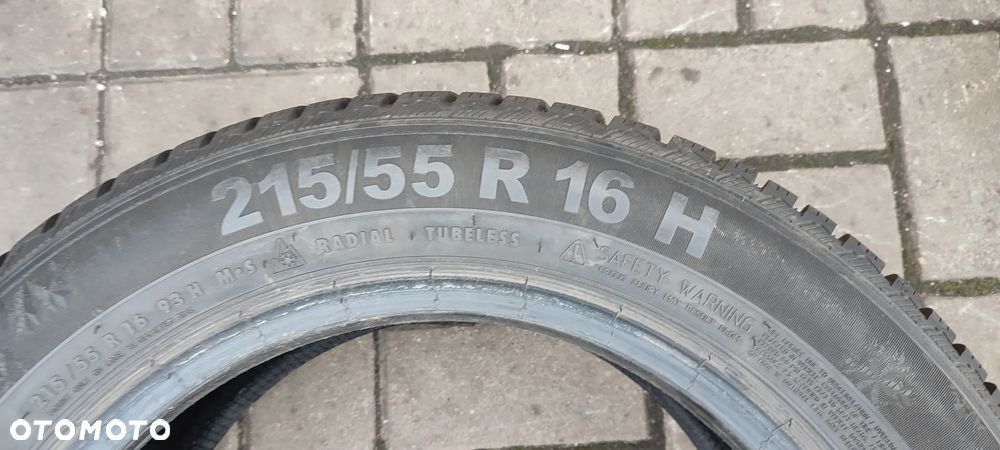 OPONY ZIMOWE 215/55R16 CALI SEMPERIT SPEED GRIP3 (2218) ZIMA 8 mm 2 SZTUKI PARA - 5