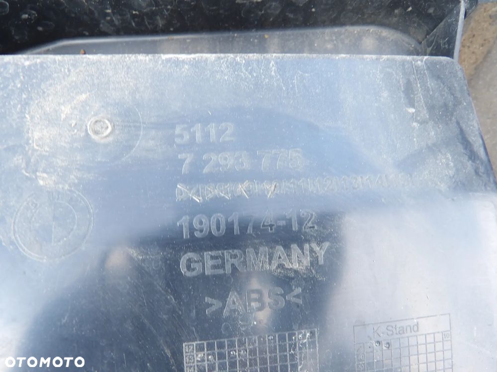 BMW - F34 - MOCOWANIE , ŚLIZG ZDERZAKA - LEWY TYŁ - 7293775 - 2