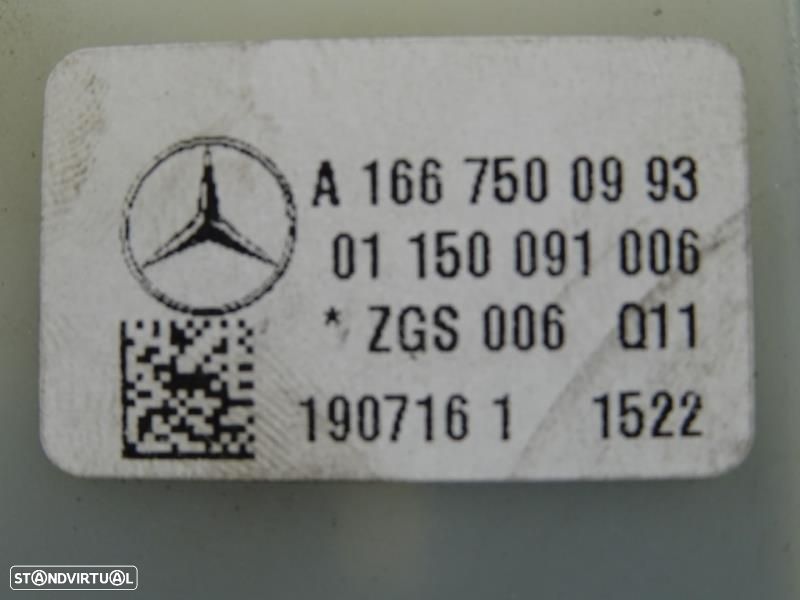 Puxador Da Tampa Da Mala Mercedes-Benz C-Class T-Model (S205)  A166750 - 6