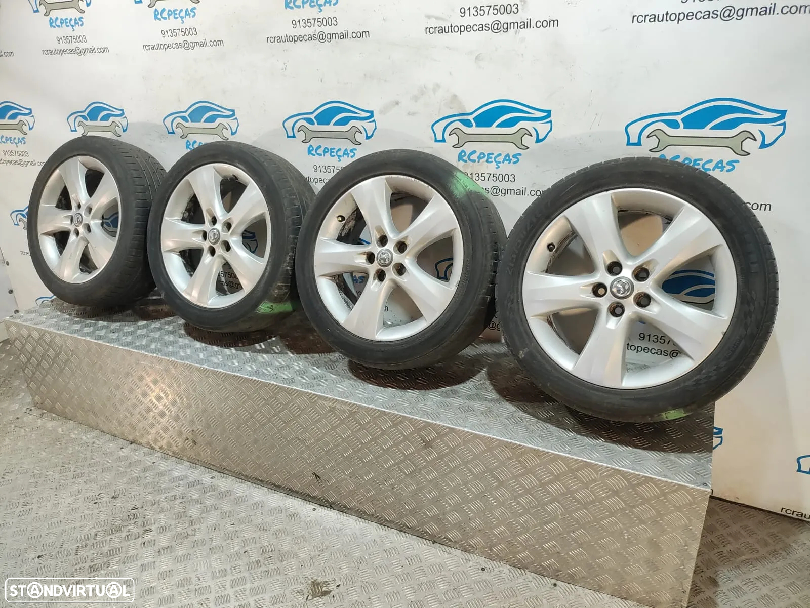 - Jantes 17 Originais Opel Astra J 7J ET42 5x105 - 15