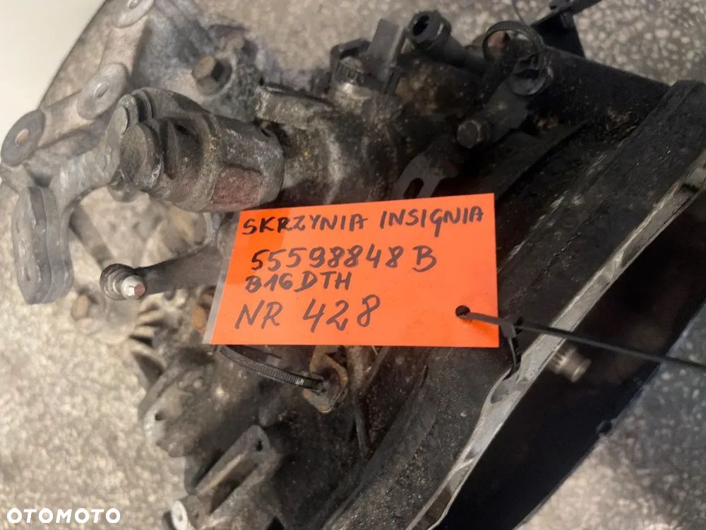 FF SKRZYNIA BIEGÓW OPEL ASTRA K V 5 15- INSIGNIA 1.6 CDTI 110KM D16DTI LXO - 2