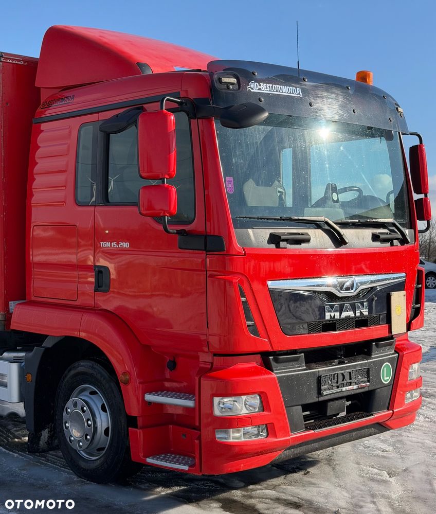 MAN TGM 15.290 / KONTENER / WINDA / AUTOMAT / SYPIALKA / 16 EUROPALET / 7 700 KG ŁADOWNOŚCI / 2017 ROK - 5