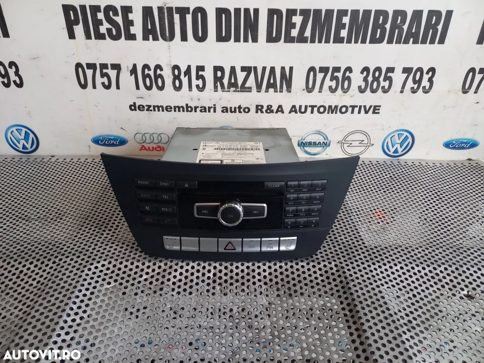 Radio Cd Modul Unitate Navi Navigatie Mercedes C Class W204 Facelift An 2011-2012-2013-2014-2015 Co - 1