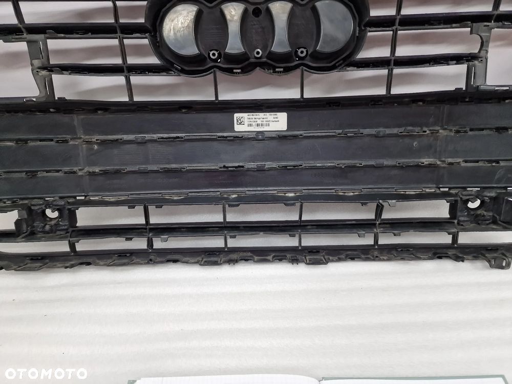 AUDI A6 C8 S-LINE 4K0 18- ATRAPA / GRILL PRZEDNI PRZÓD NA PDC , POD RADARY WERSJA BLACK / CZARNY , NR 4K0853651C , NR AUKCJI GL162 - 20