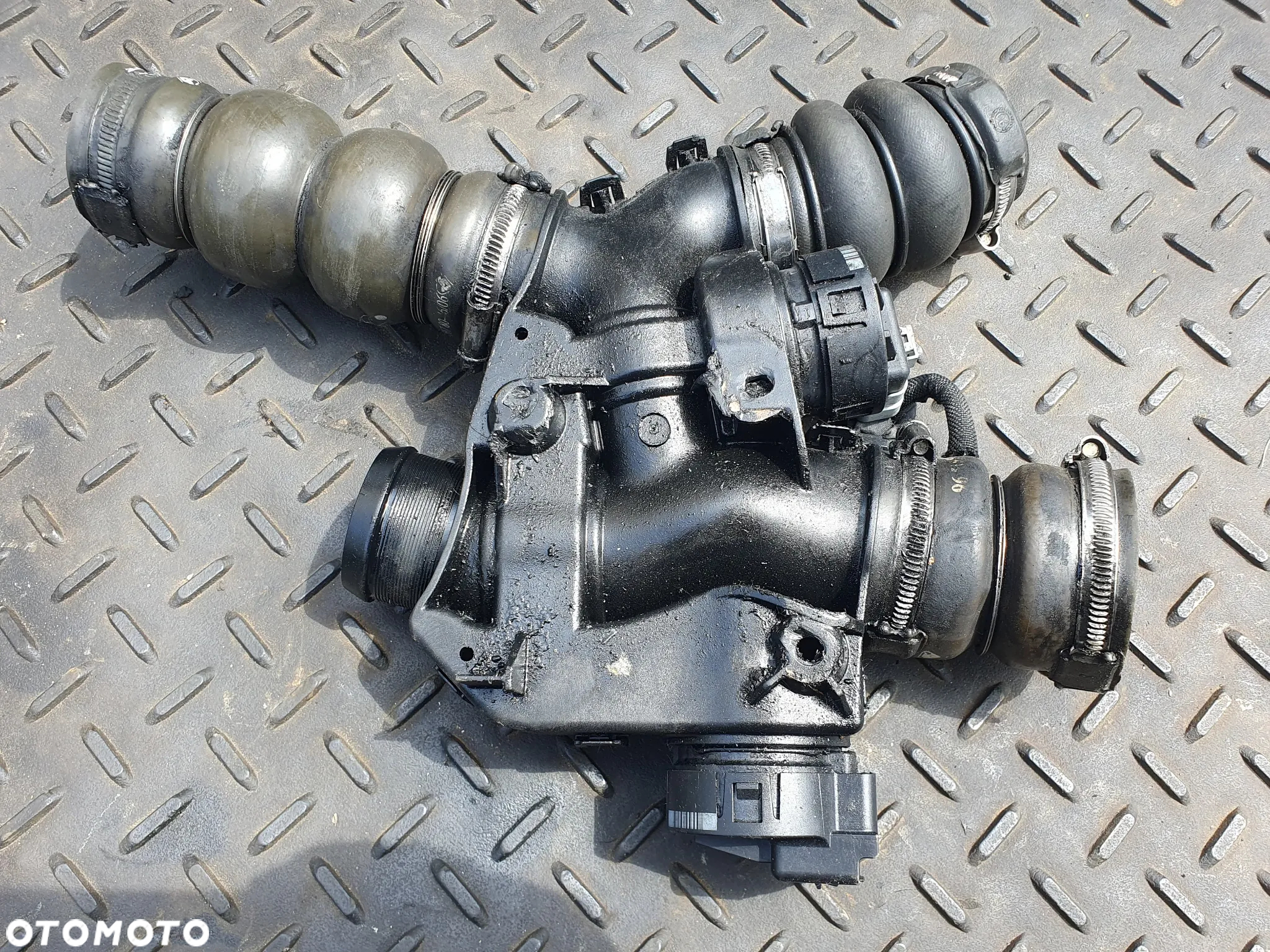 PEUGEOT CITROEN 1.6HDI PRZEPUSTNICA PRZEWÓD RURA POWIETRZA 9657485480 DELPHI ORYGINAŁ 206 207 307 308 3008 PARTNER EXPERT C2 C3 C4 C4 PICASSO BERLINGO JUMPY - 2