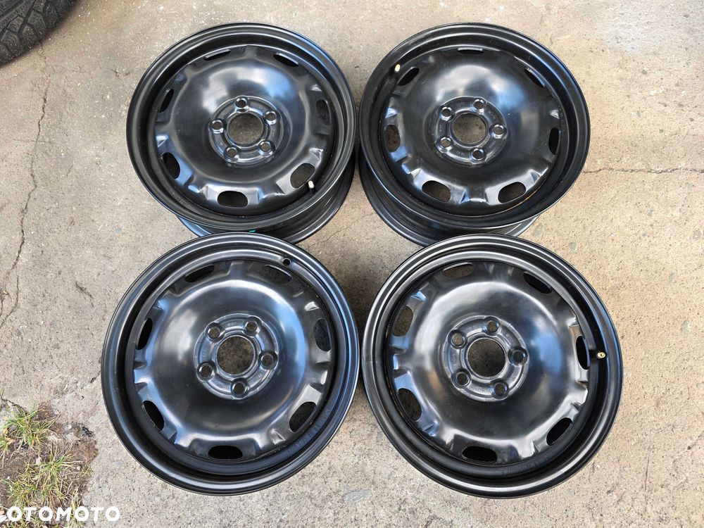 Oryginalne felgi stalowe VW 14" 5x100 ET 38 VW Polo Skoda Rapid Seat Ibiza