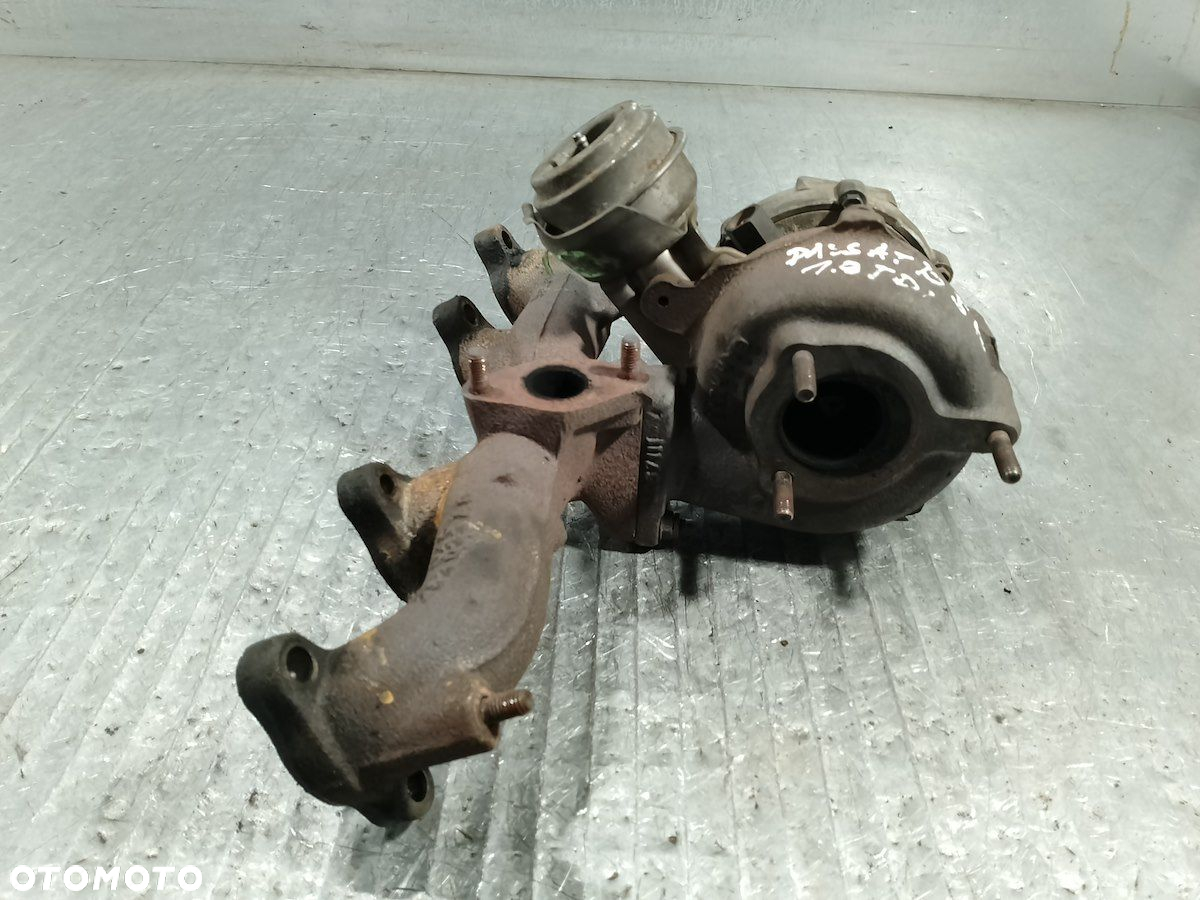 TURBINA Z KOLEKTOREM VW PASSAT B5 FL 1.9 TDI 038145702G 717858-4 - 7