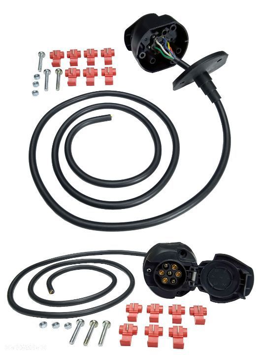 HAK HOLOWNICZY + WIĄZKA 7PIN/13 FORD FOCUS MK3 3 III KOMBI TOURNIER 2011-2018 - 5