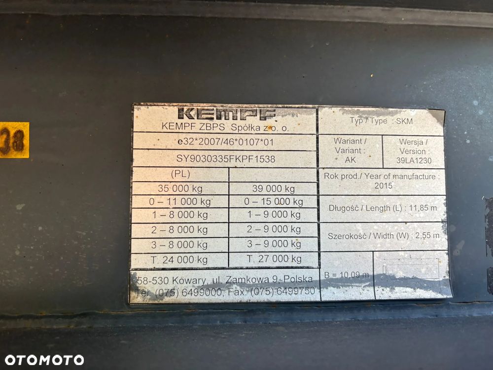 Kempf Wywrotka 55m3 - 17