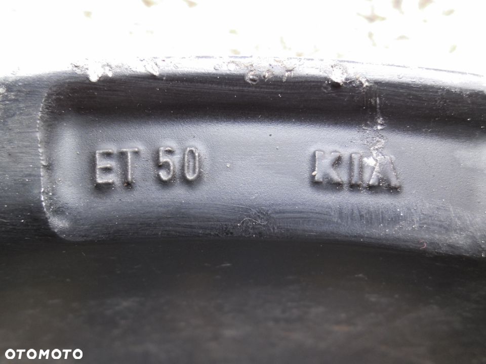 KIA R16 FELGA ALUMINIOWA ALUFELGA 16 5x114.3 6.5J ET50 CEED PROCEED RIO 124R-001421 - 3