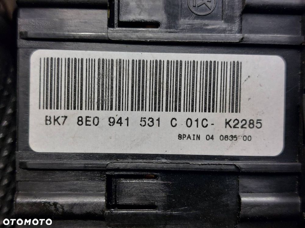 PRZEŁĄCZNIK ŚWIATEŁ AUDI A4 B7 8E0941531C 8E1919094 - 4