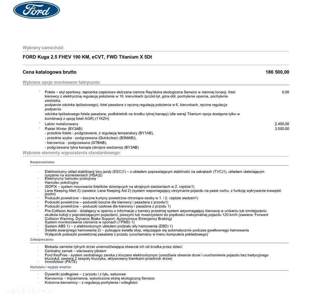 Ford Kuga 2.5 FHEV FWD Titanium X - 37