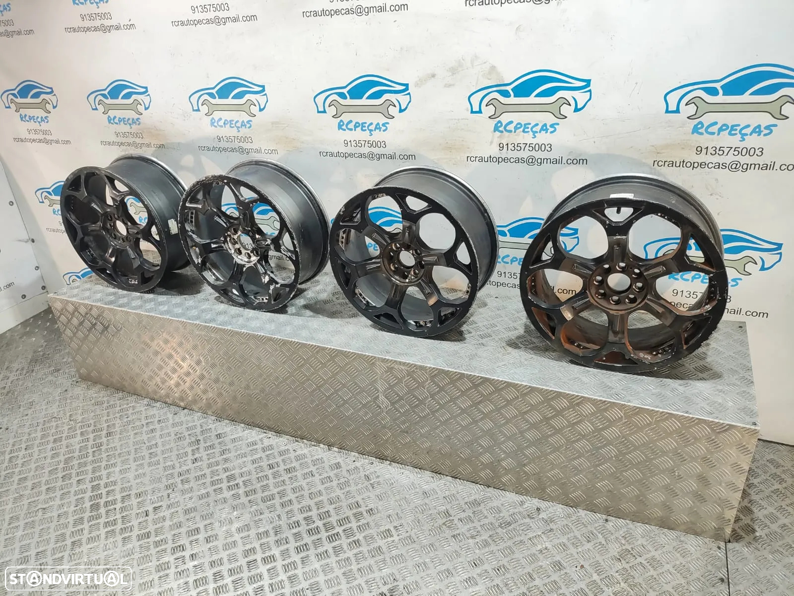 - Jantes 18 Polegadas Dupla Furação  - 4x100 + 4x108 - ET40 | 8,5J - Mini | Ford | Audi | Citroen | Peugeot | JCW | Honda | Mazda | Renault - 10