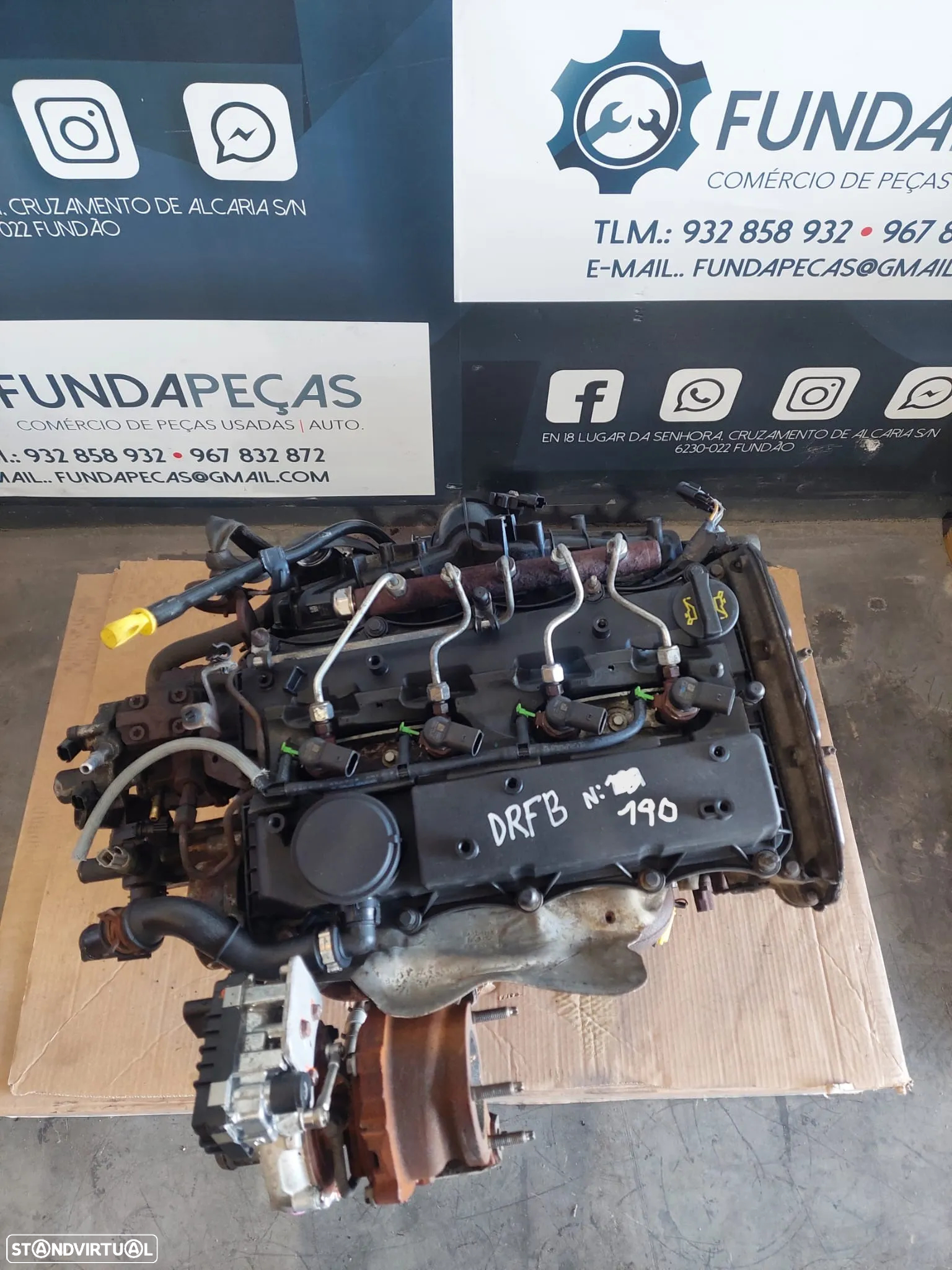 Motor Ford Transit 2.2 TDCI Common rail Ref: DRFB - 2