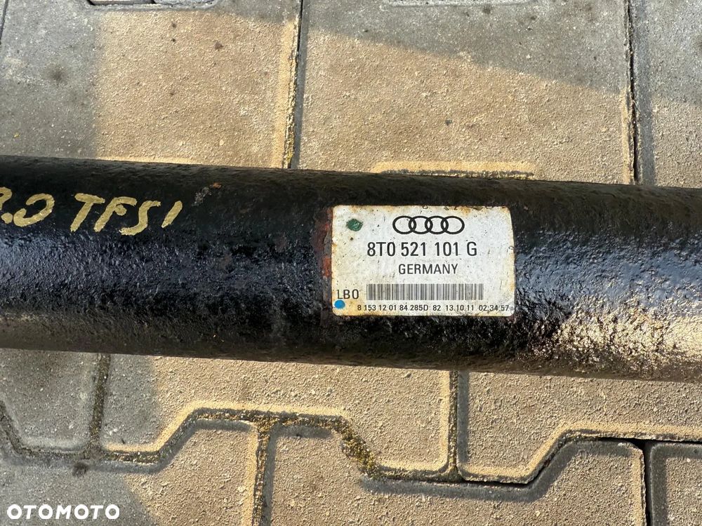AUDI S5 A5 8T LIFT 3.0 TFSI WAŁ NAPĘDOWY 8T0521101G - 2