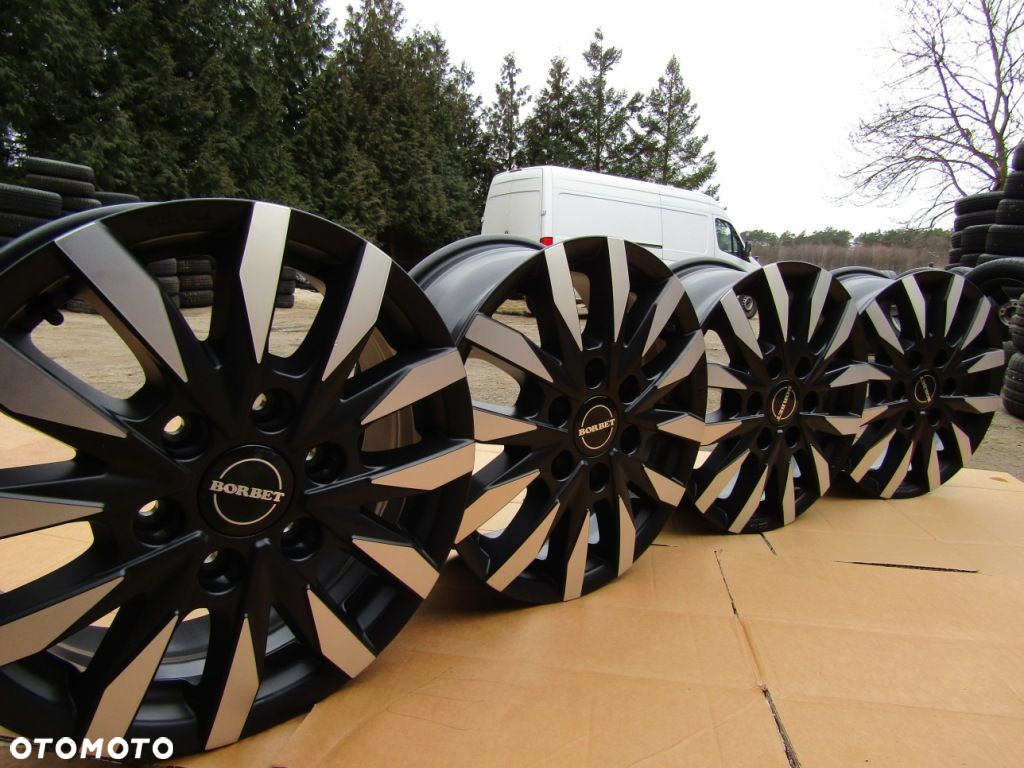 Felgi NOWE 16 VW Crafter Mercedes Sprinter 311 313 315 316 907 910 / 6x130 ET54 - 17