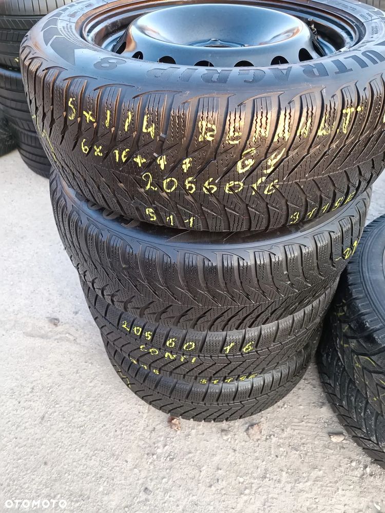 5x114,3 5x114 Felgi Stalowe stal 16 Koła Zimowe Zima RENAULT LAGUNA III 3 MEGANE 3 SCENIC 3 FLUENCE NISSAN LEAF JUKE PRIMERA P12 205/60 5-7mm Legnica ALU-RAD - 2