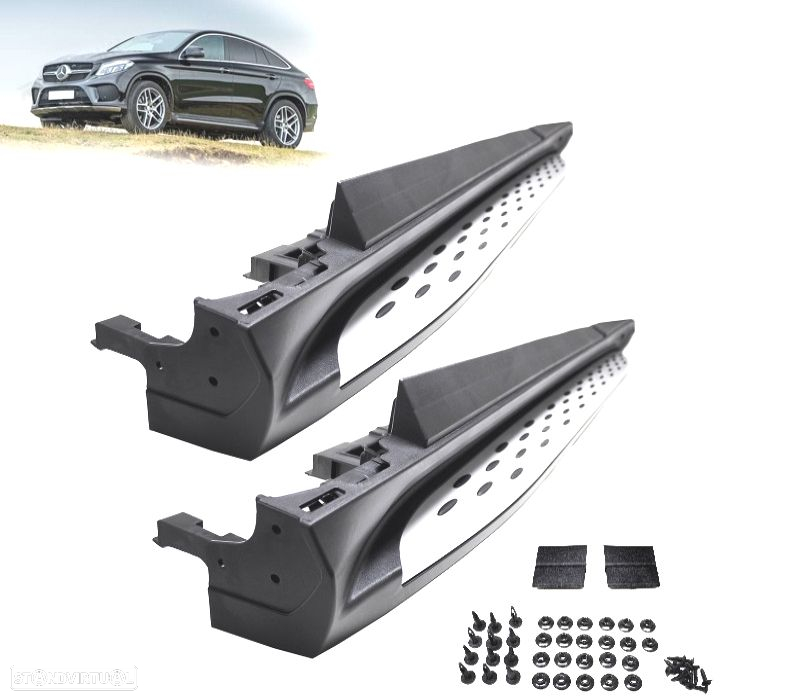 ESTRIBOS LATERAIS PARA MERCEDES GLE C292 COUPE 15-19 - 2